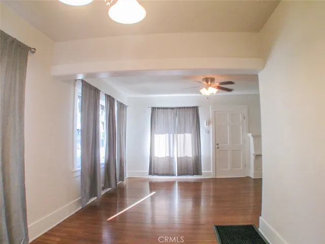 wooden floor in an empty room