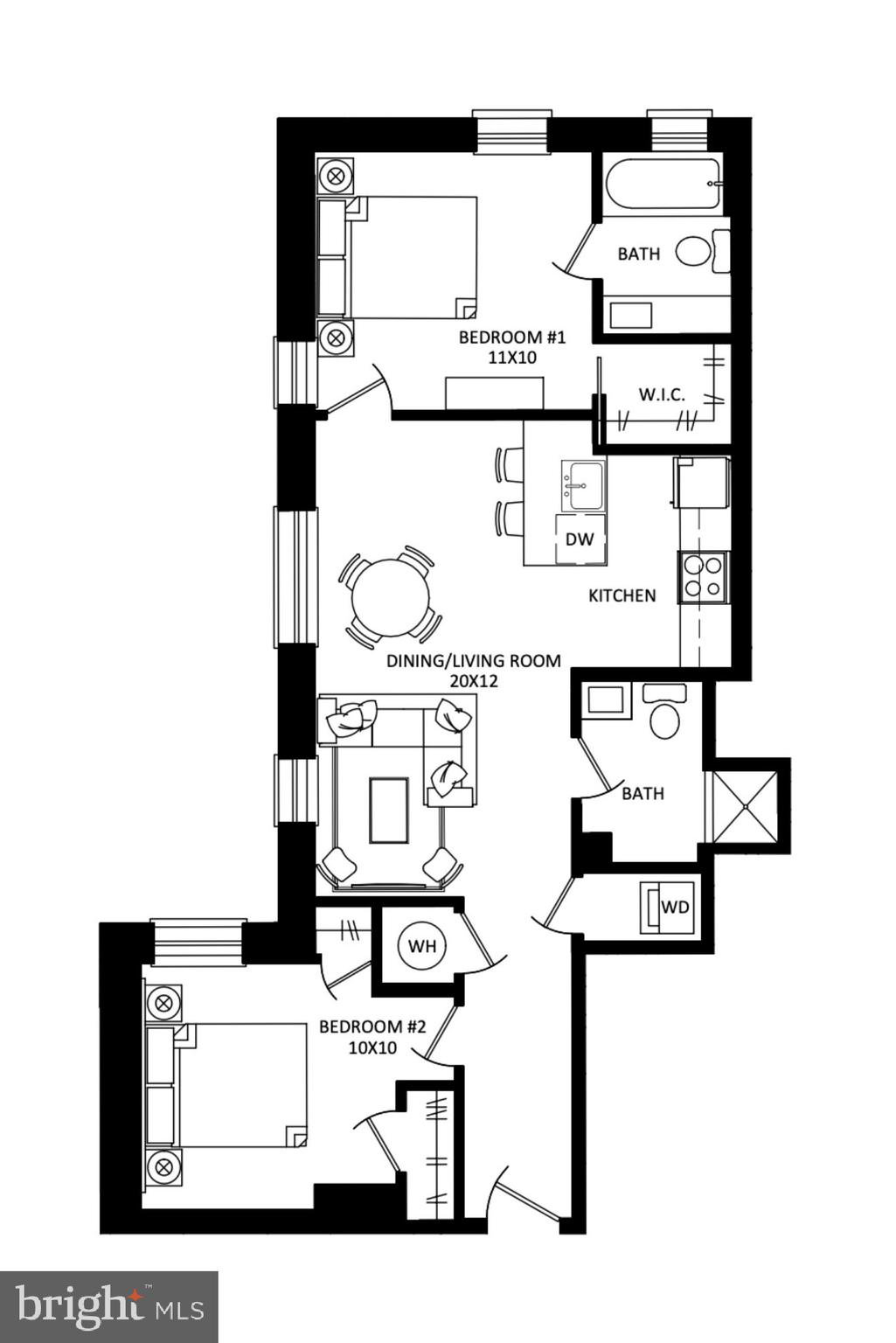 816 Potomac Avenue Southeast, Unit 202 Washington, DC 20003 - Photo 8 of 8 a picture of a rug and a microwave