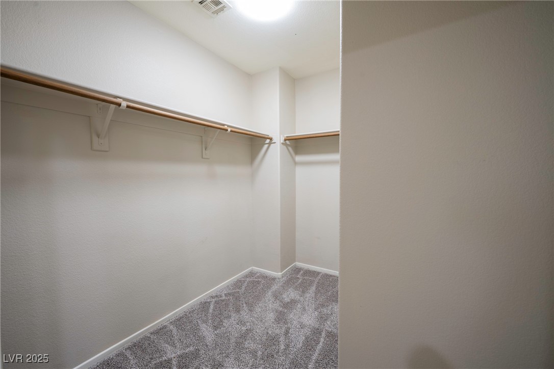 5283 Broadlake Lane Las Vegas, NV 89122 - Photo 8 of 36 Walk in closet featuring light colored carpet