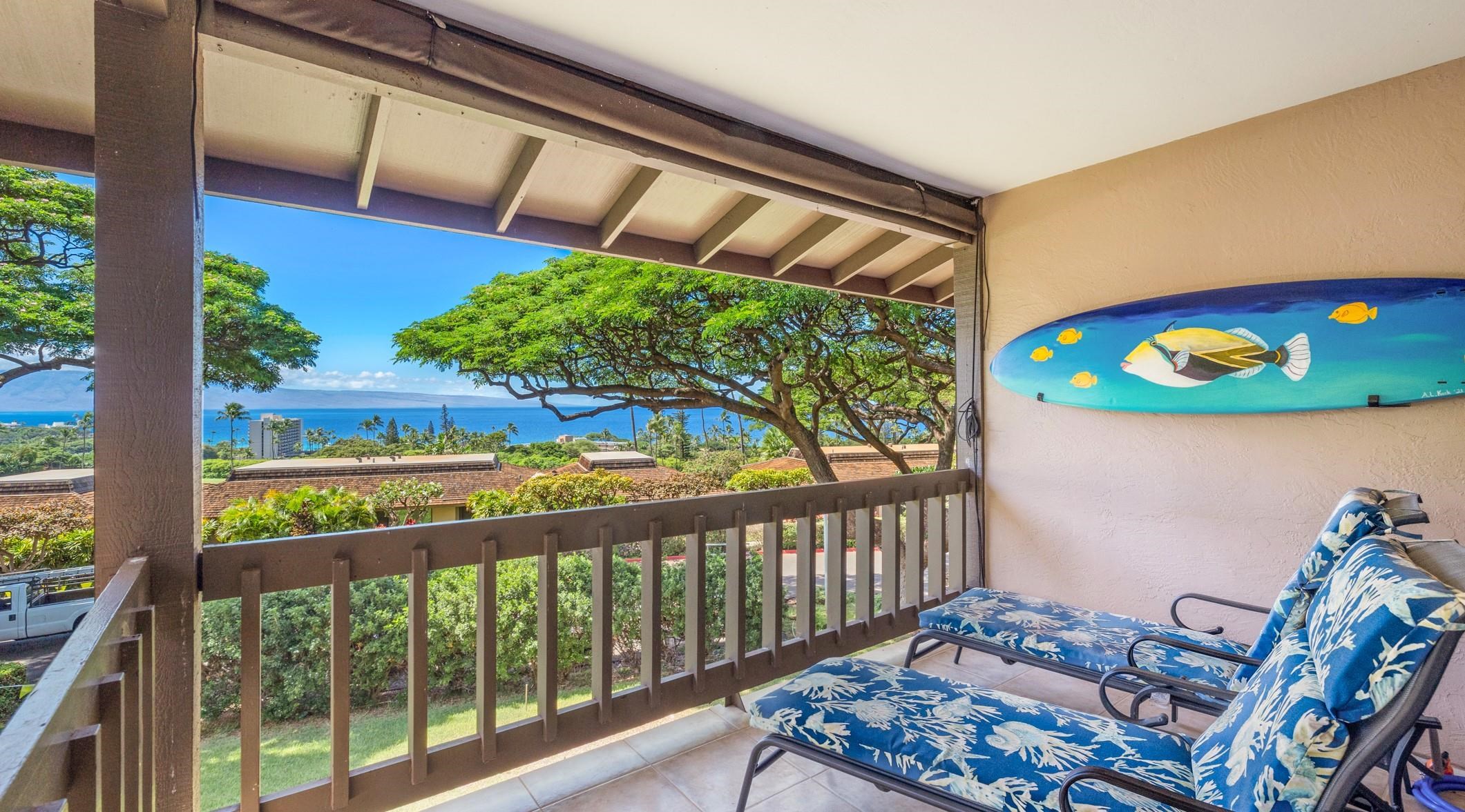 150 Puukolii Road, Unit 18 Lahaina, HI 96761 - Photo 24 of 49 a view of a porch with furniture
