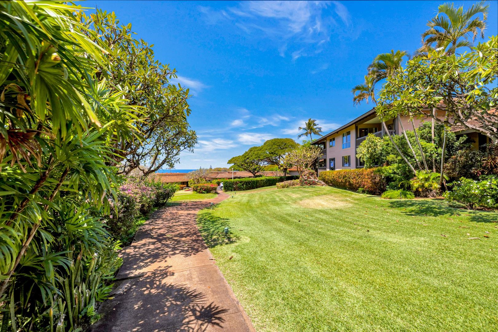 150 Puukolii Road, Unit 18 Lahaina, HI 96761 - Photo 42 of 49 a view of a back yard of the house