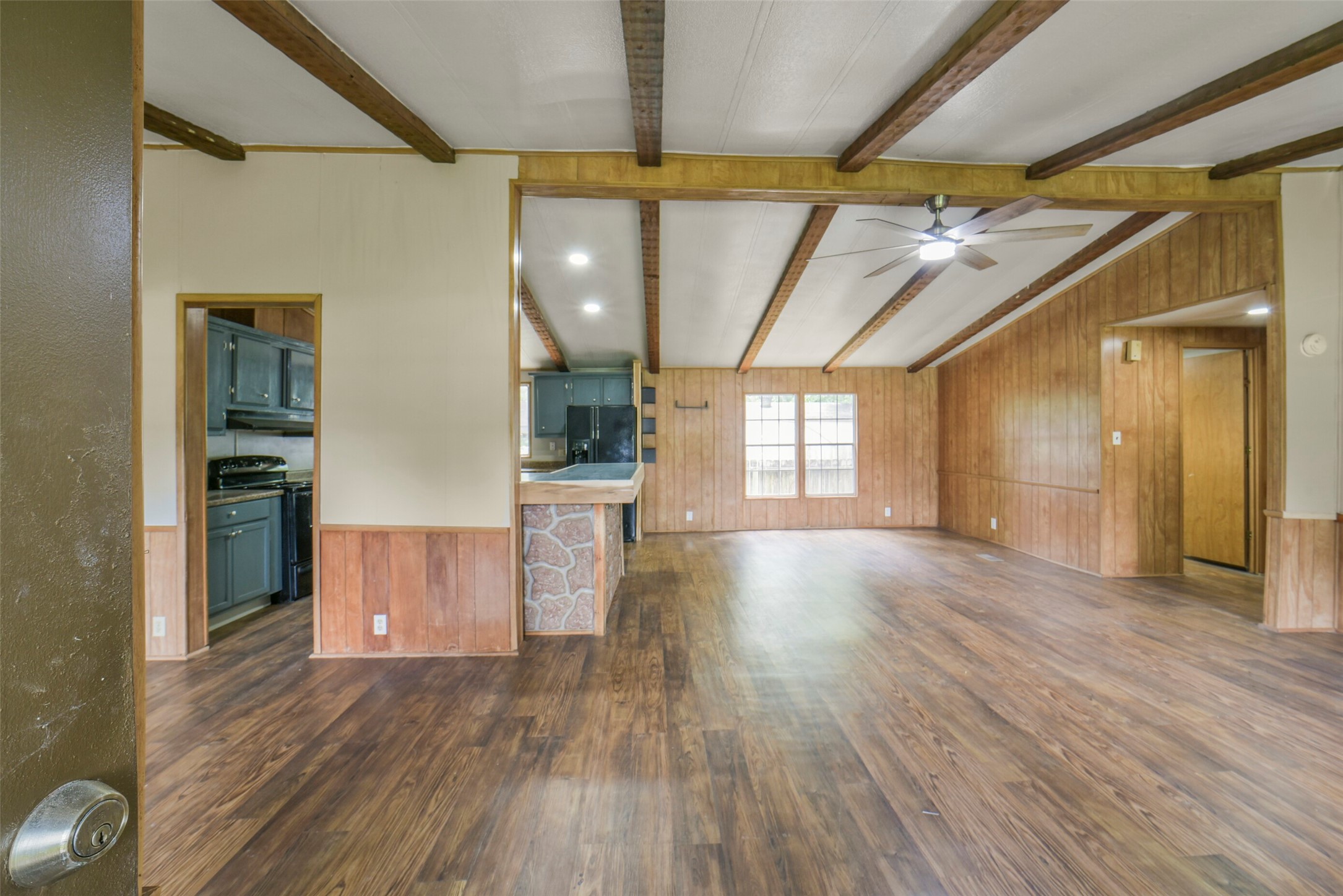 11023 Forrest Valley Drive Houston, TX 77065 - Photo 3 of 47 a view of empty room with wooden floor