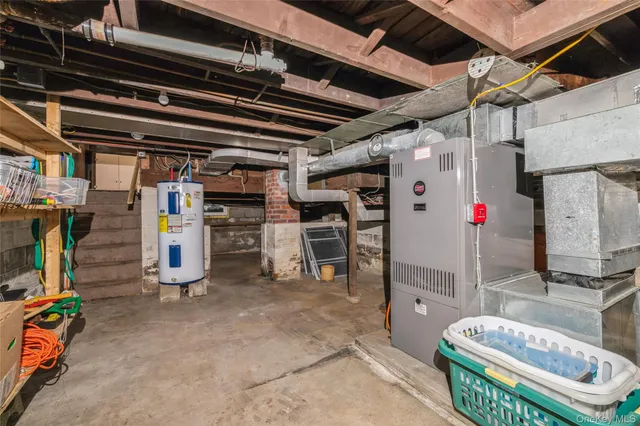 a view of storage and utility room