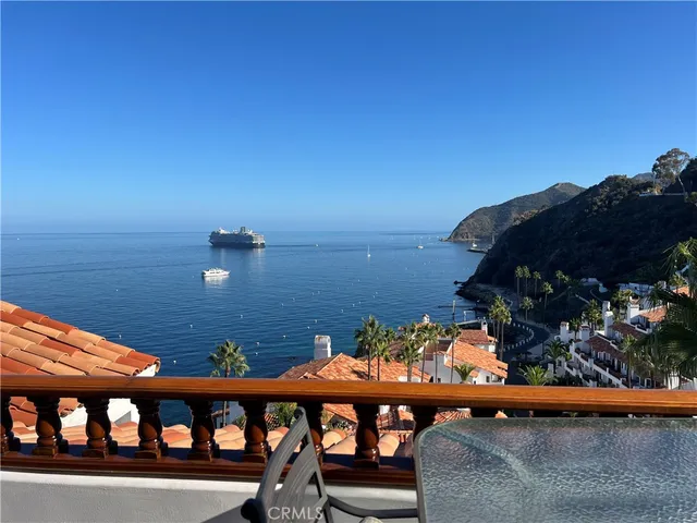 a view of a outdoor seating area