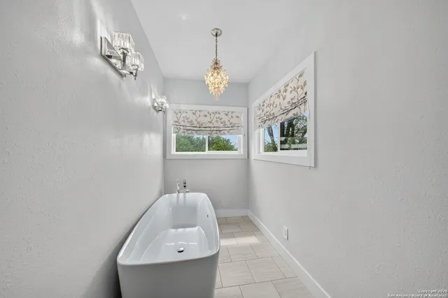 a view of a livingroom with a window