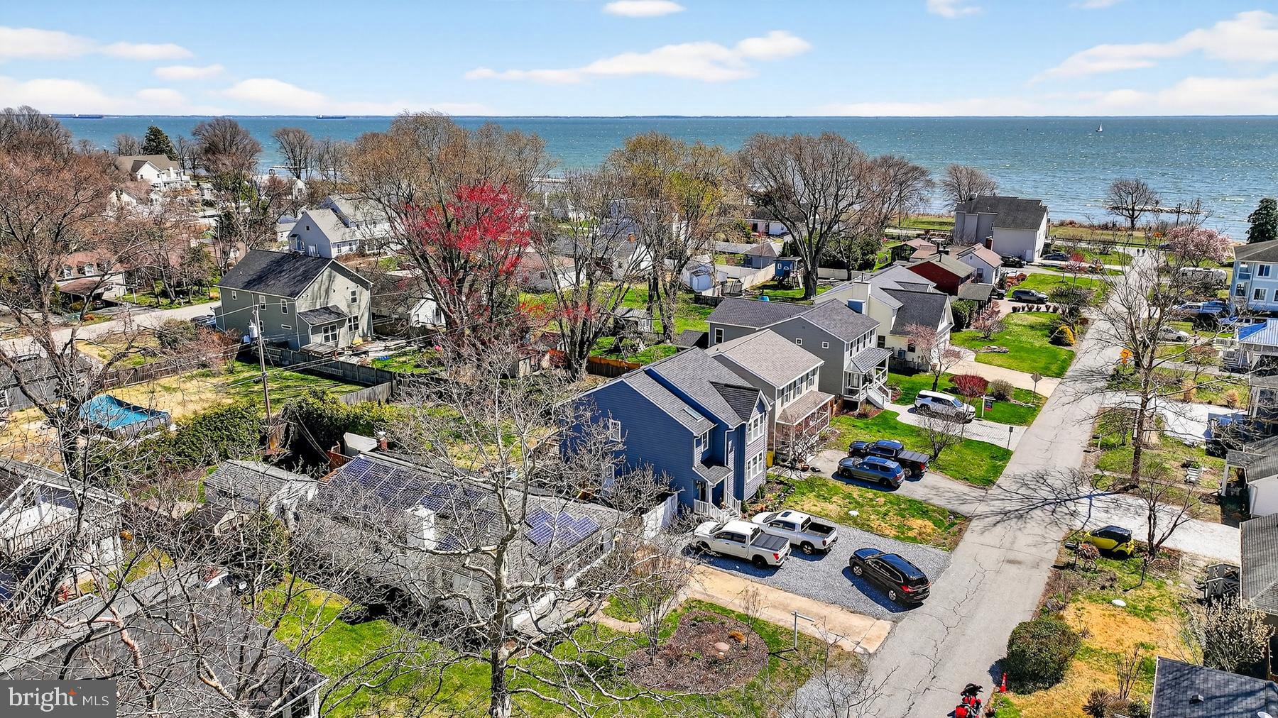 118 Elliott Place Edgewater, MD 21037 - Photo 41 of 57 Aerial/Close to Beach