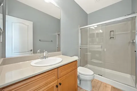 a bathroom with a sink and a toilet