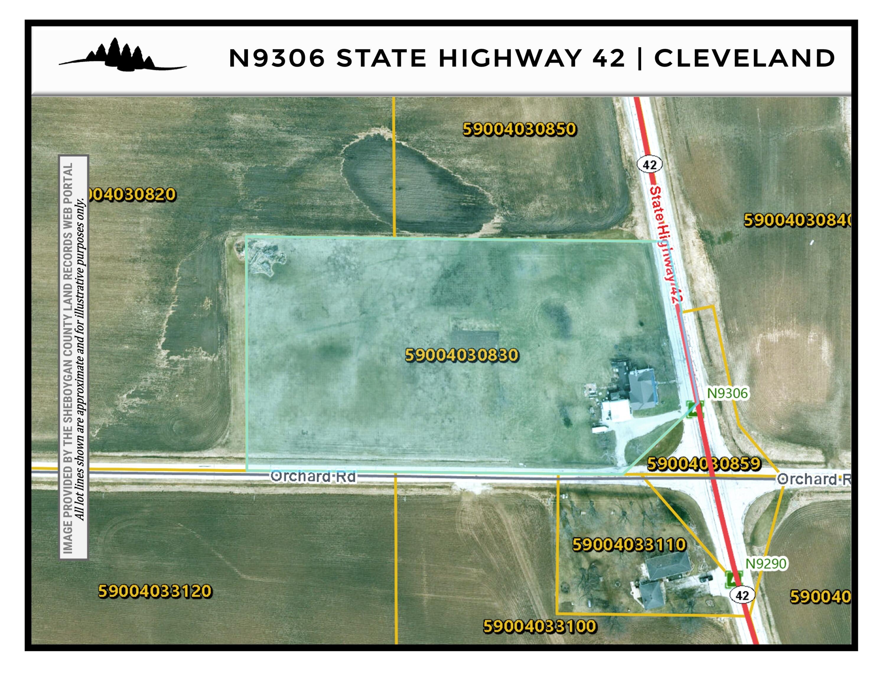 N9306 Highway 42 Herman, WI 53015 - Photo 40 of 43 Parcel Map