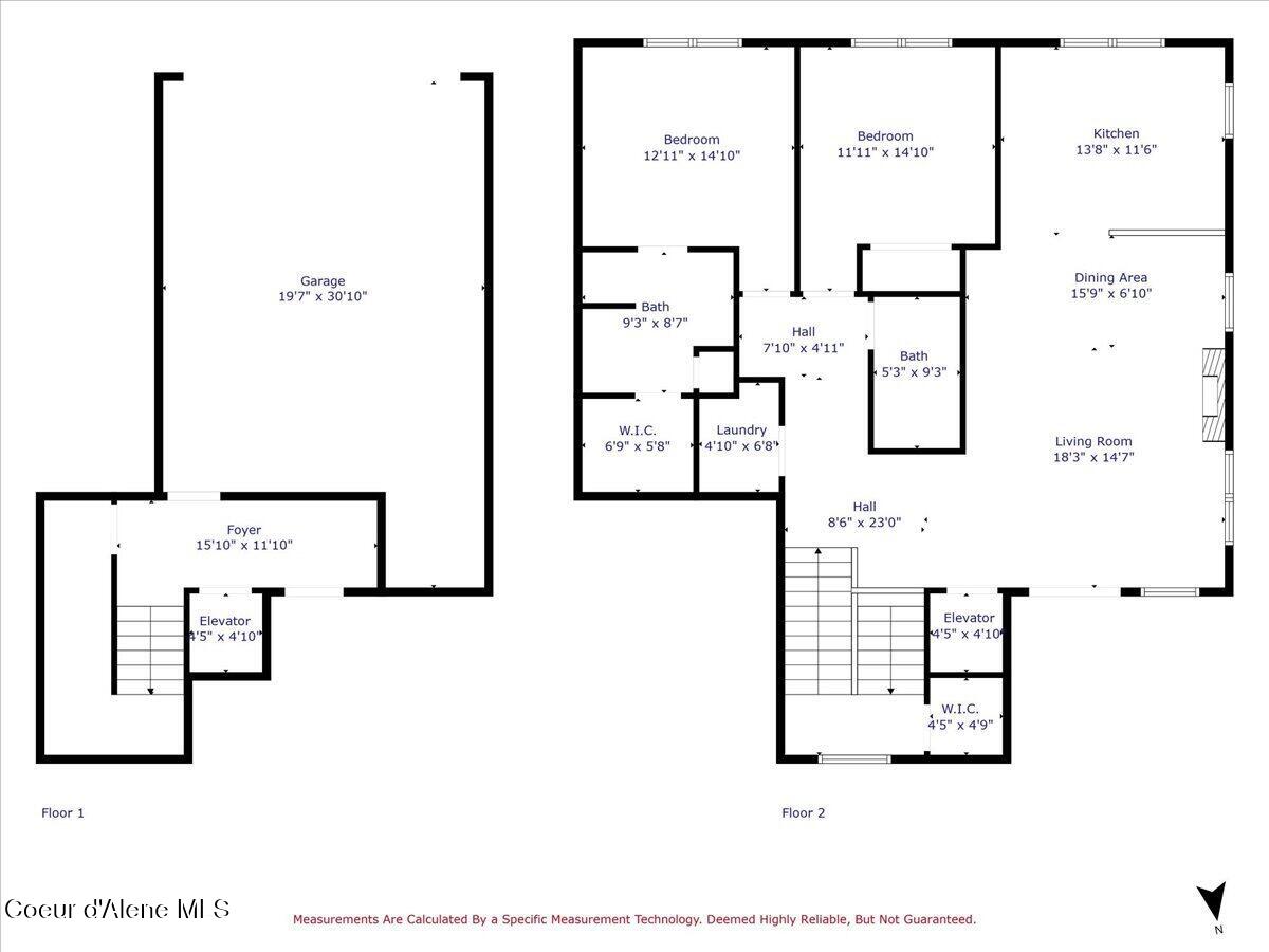 4577 Greenchain Loop, Unit 1 Coeur D'Alene, ID 83814 - Photo 53 of 53 53-Floor plan