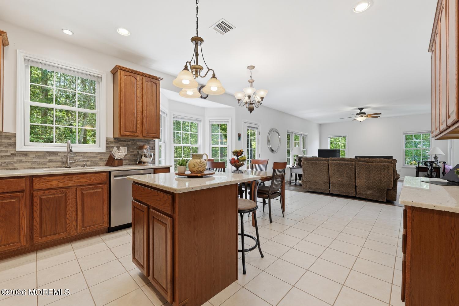 7 Cherry Tree Lane Cream Ridge, NJ 08514 - Photo 10 of 47 a kitchen with sink cabinets and window