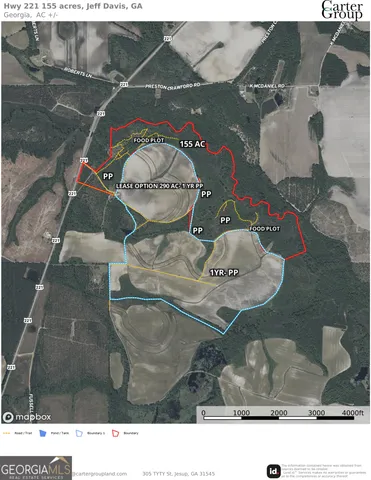 $541,725 | Tract 3 Rhonda Coleman Road, Hazlehurst, GA 31539