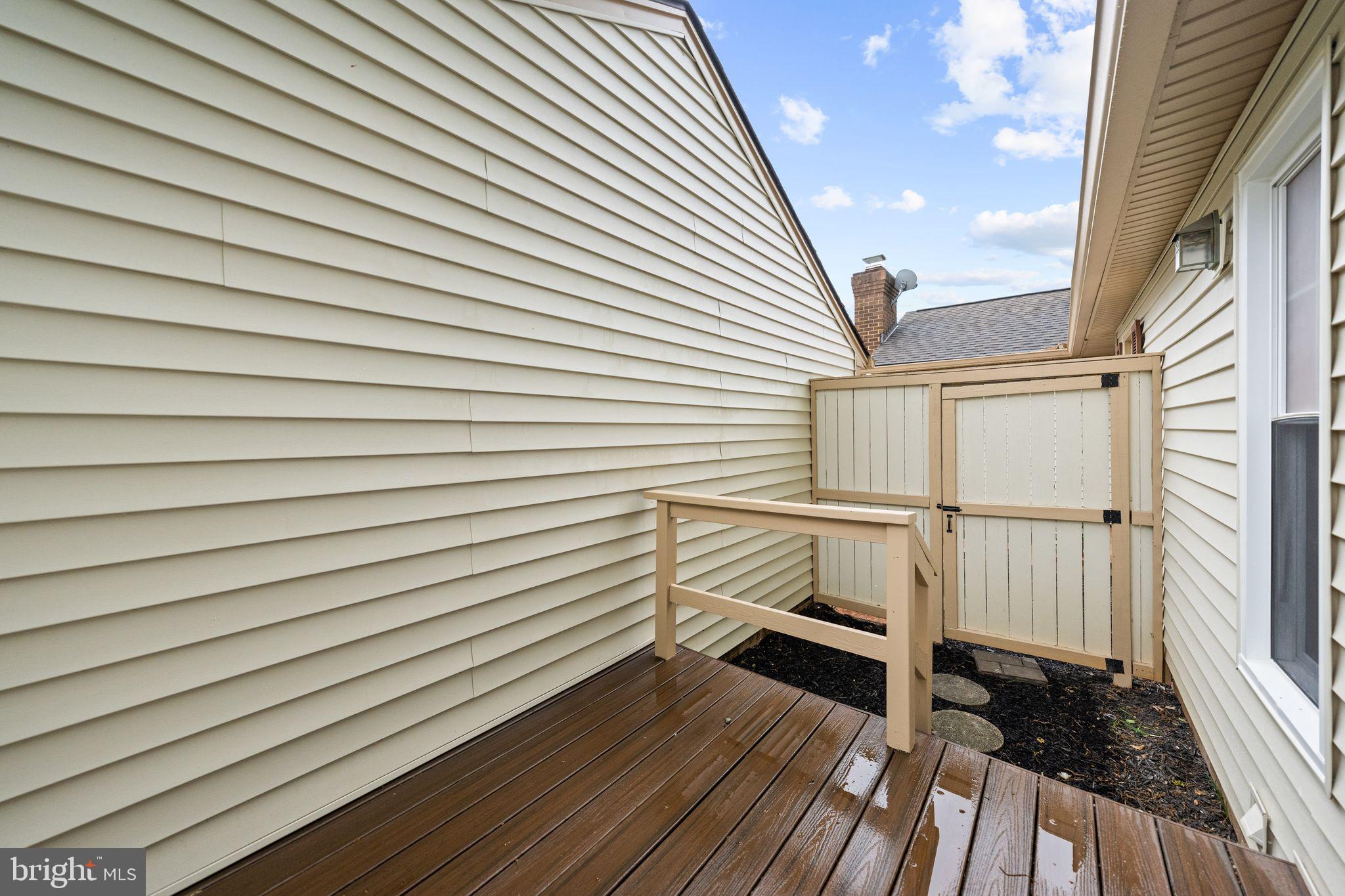 10028 Dellcastle Road Gaithersburg, MD 20886 - Photo 29 of 57 Deck off the primary bedroom