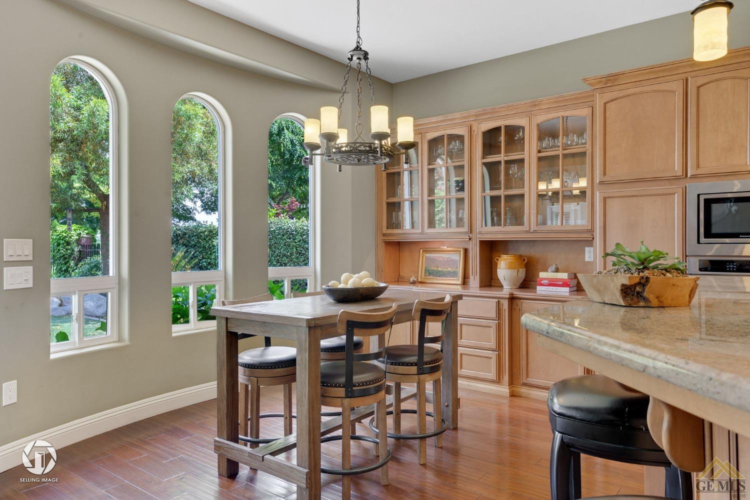 Undisclosed Address Bakersfield, CA 93311 - Photo 19 of 58 a view of a dining room with furniture window and outside view