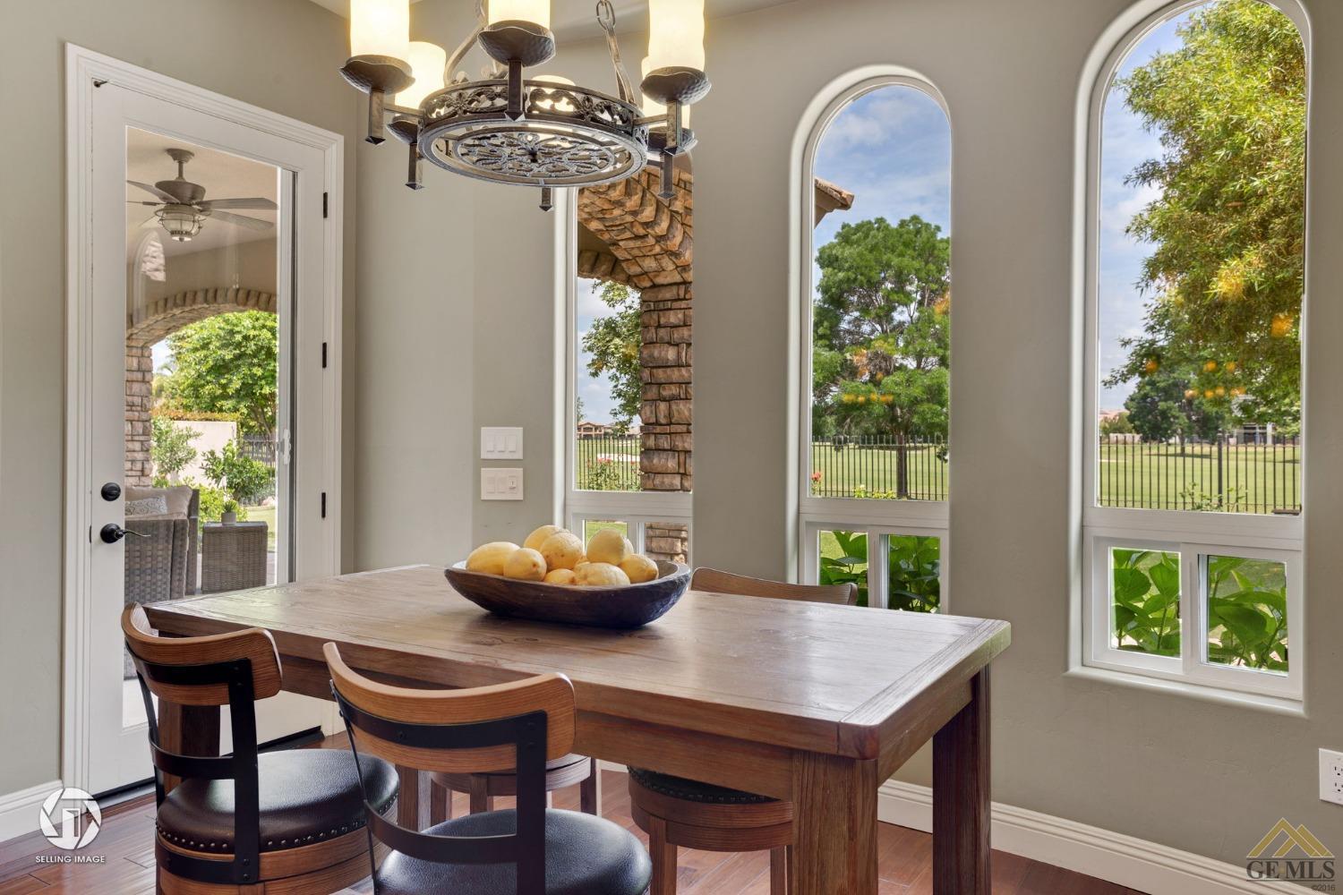 Undisclosed Address Bakersfield, CA 93311 - Photo 20 of 58 a view of a dining room with furniture window and outside view