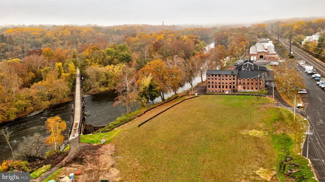 a view of city and mountain