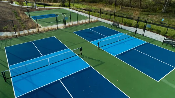 a view of a tennis court