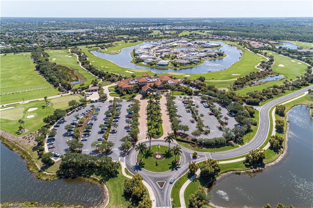9517 Avellino Way, Unit 2214 Naples, FL 34113 - Photo 38 of 44 an aerial view of a house with outdoor space