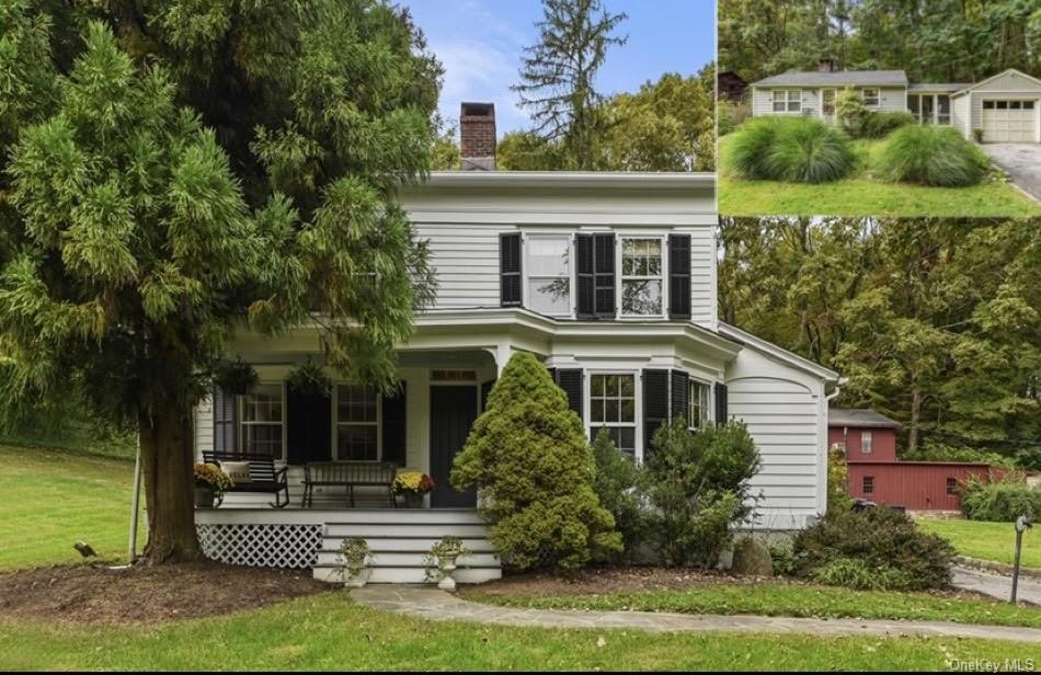 Two homes!~ Fantastic 19th century colonial and a charming cottage.