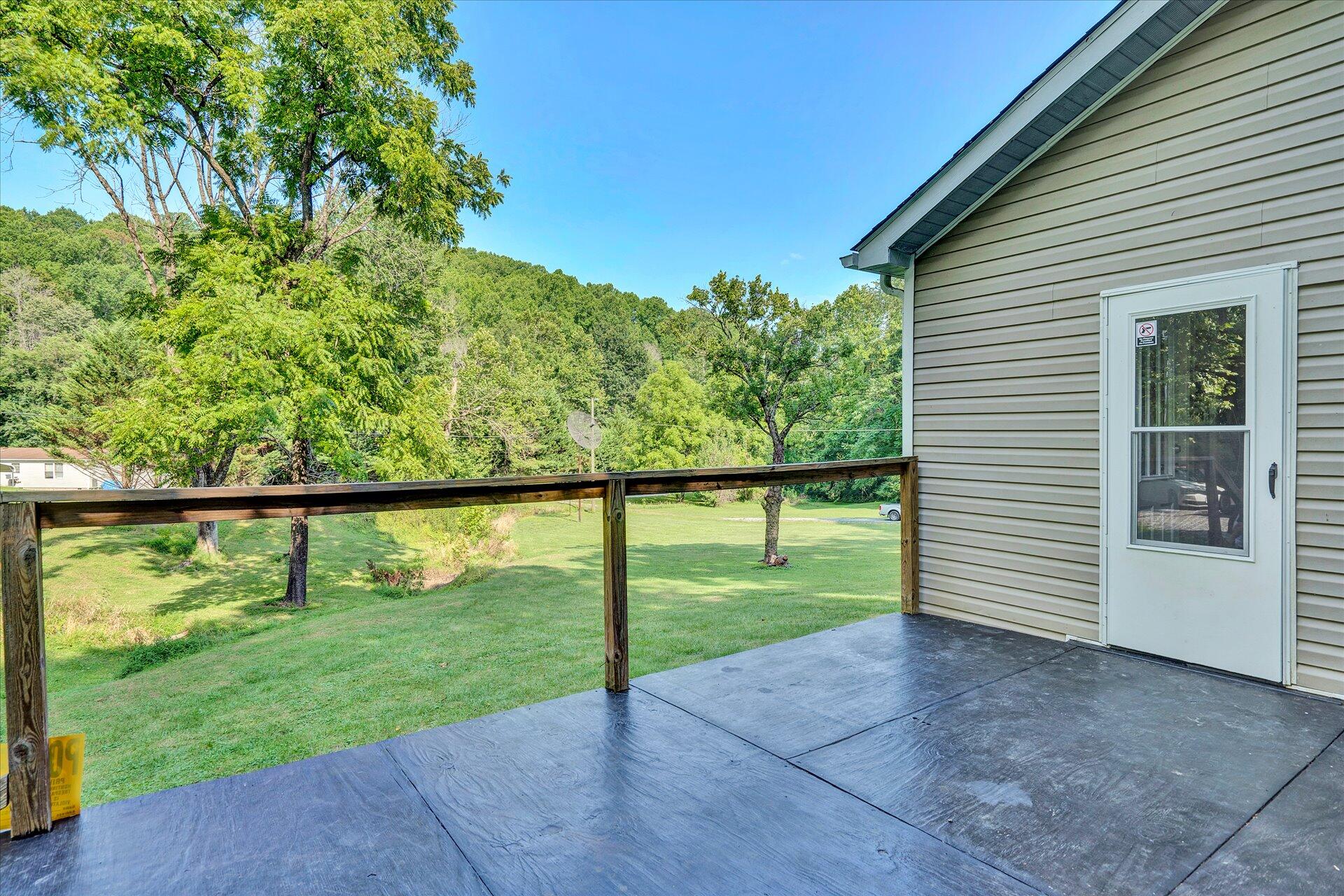 108 Summitt Ridge Drive Blue Ridge, VA 24064 - Photo 28 of 30 a view of a backyard with a garden
