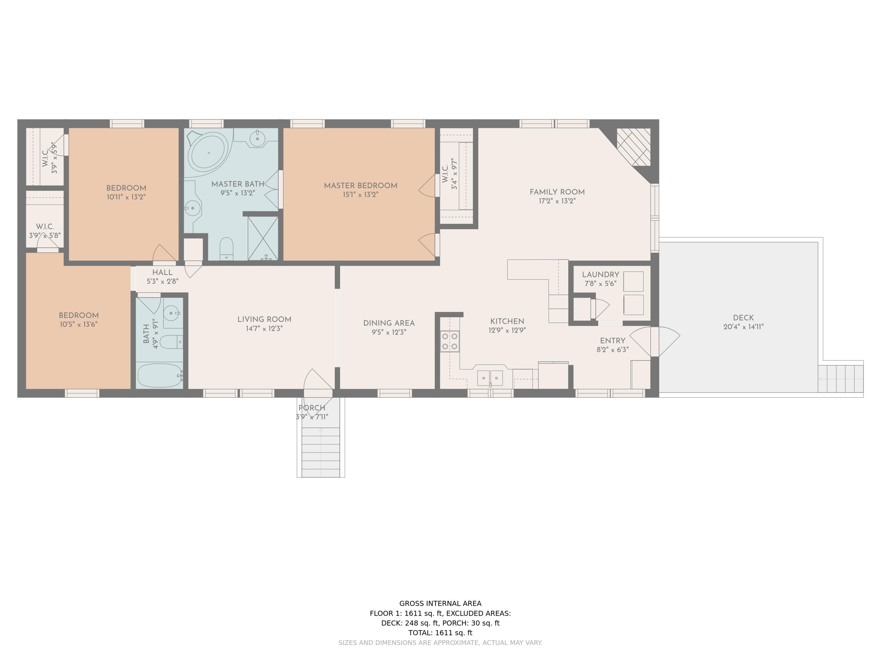 108 Summitt Ridge Drive Blue Ridge, VA 24064 - Photo 5 of 30 a picture of a floor plan