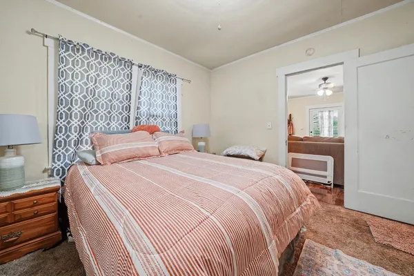 a kitchen with stainless steel appliances granite countertop a stove and a refrigerator