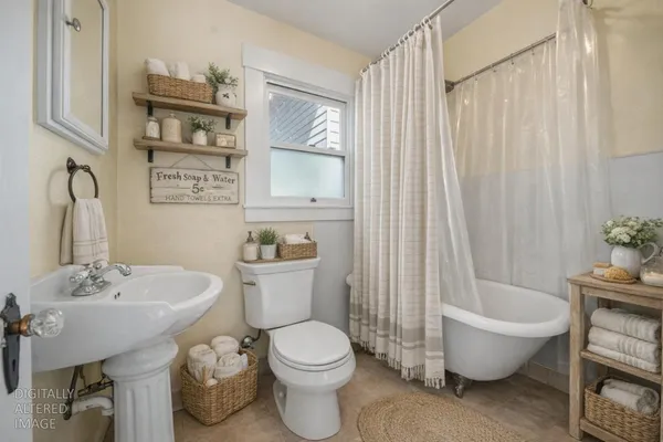 a view of storage and utility room