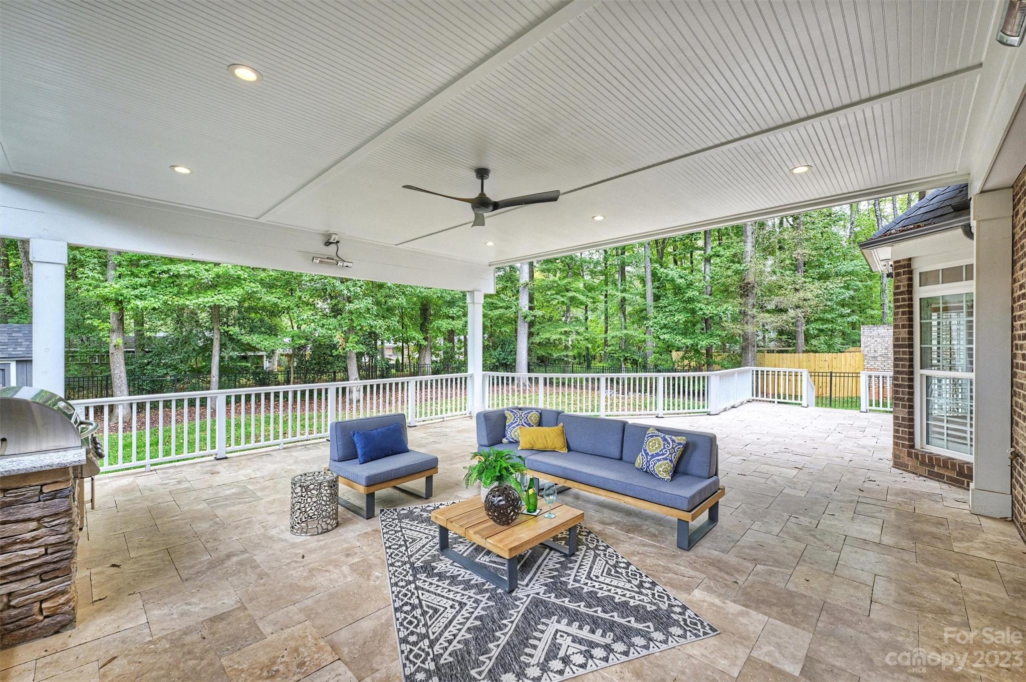 3118 Sharon View Road Charlotte, NC 28210 - Photo 25 of 48 a living room with furniture and a large window
