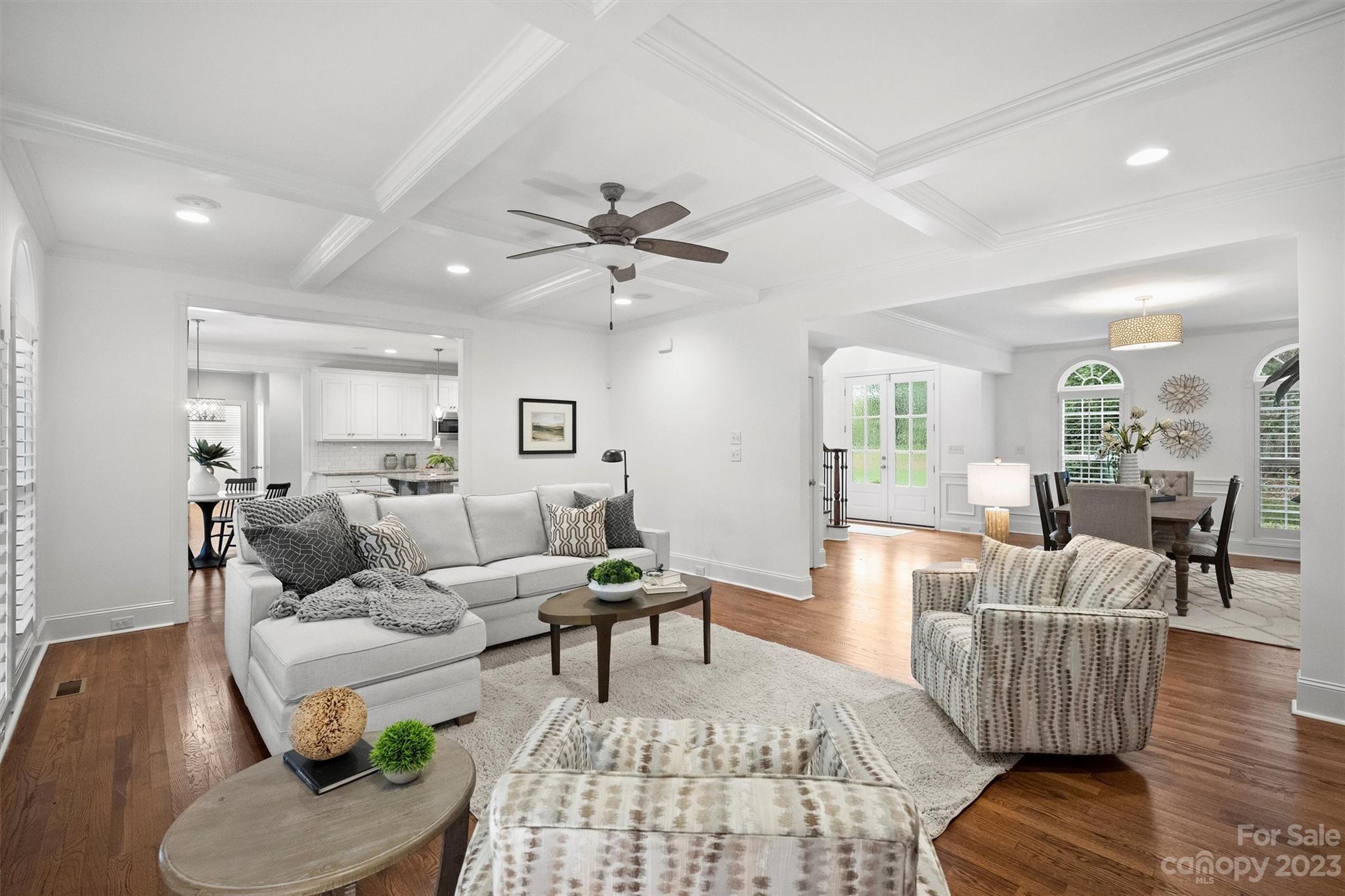 3118 Sharon View Road Charlotte, NC 28210 - Photo 34 of 48 a living room with furniture and wooden floor