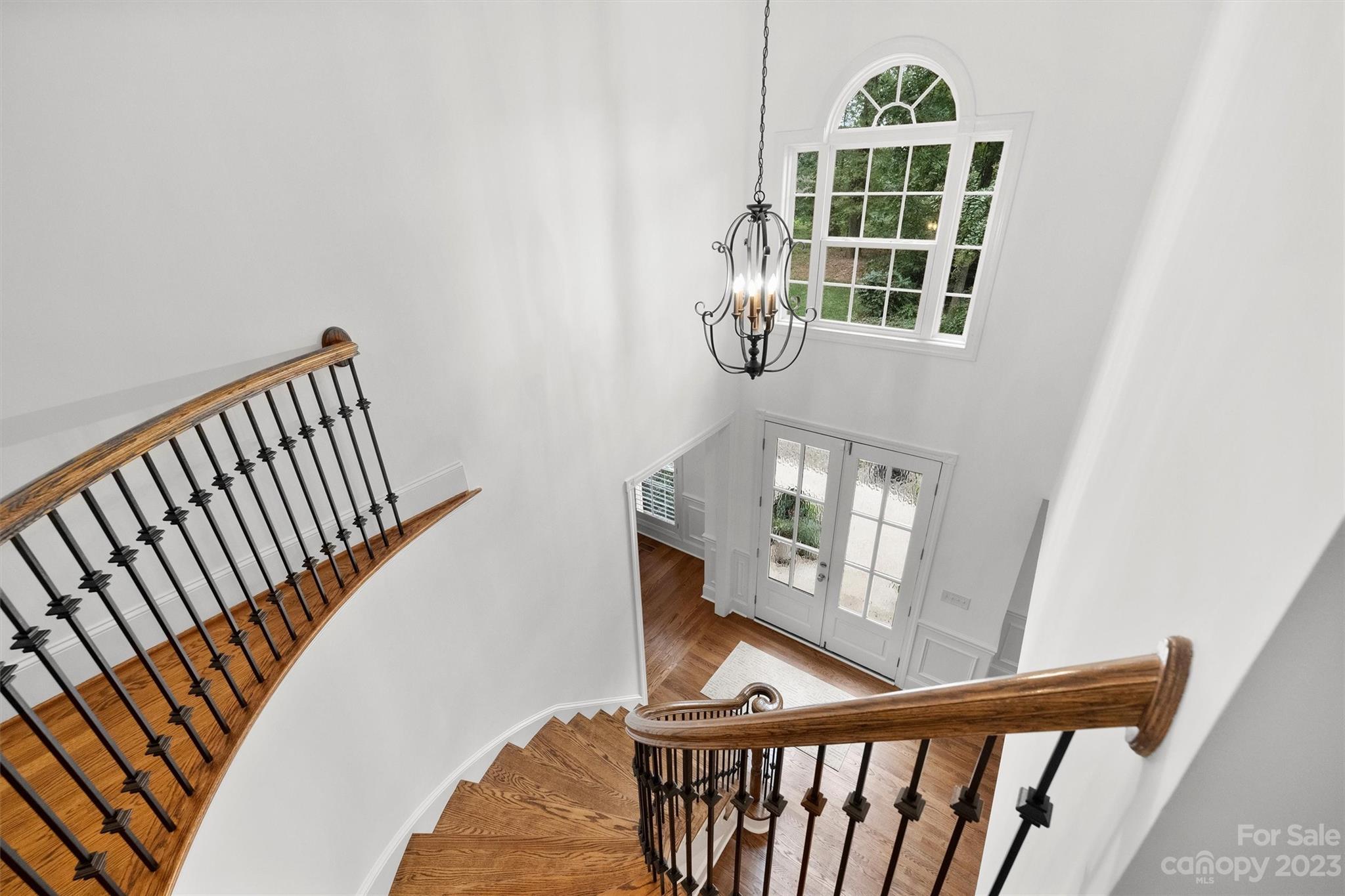 3118 Sharon View Road Charlotte, NC 28210 - Photo 41 of 48 a view of entryway and hall with wooden floor