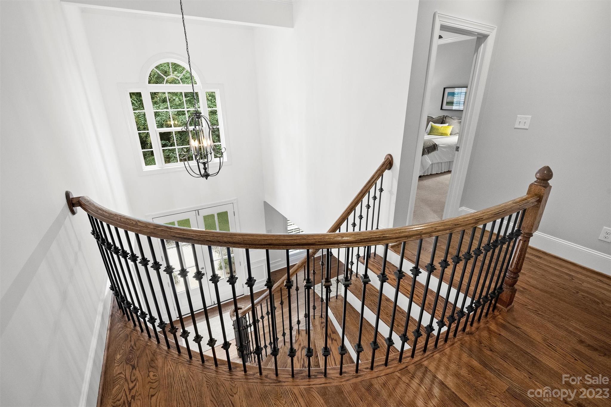 3118 Sharon View Road Charlotte, NC 28210 - Photo 42 of 48 a view of entryway with wooden floor