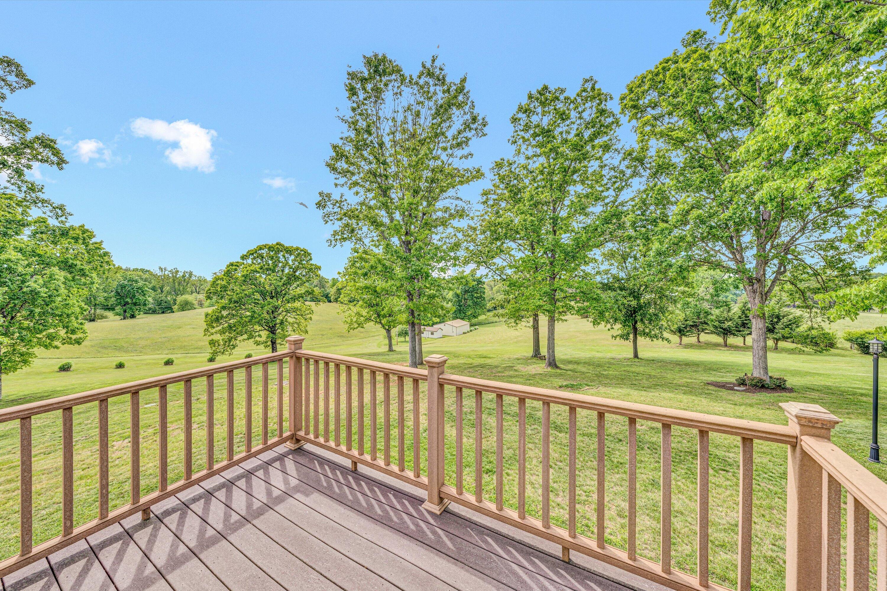 3229 Morgans Mill Road Goodview, VA 24095 - Photo 21 of 60 a view of a balcony with an outdoor space