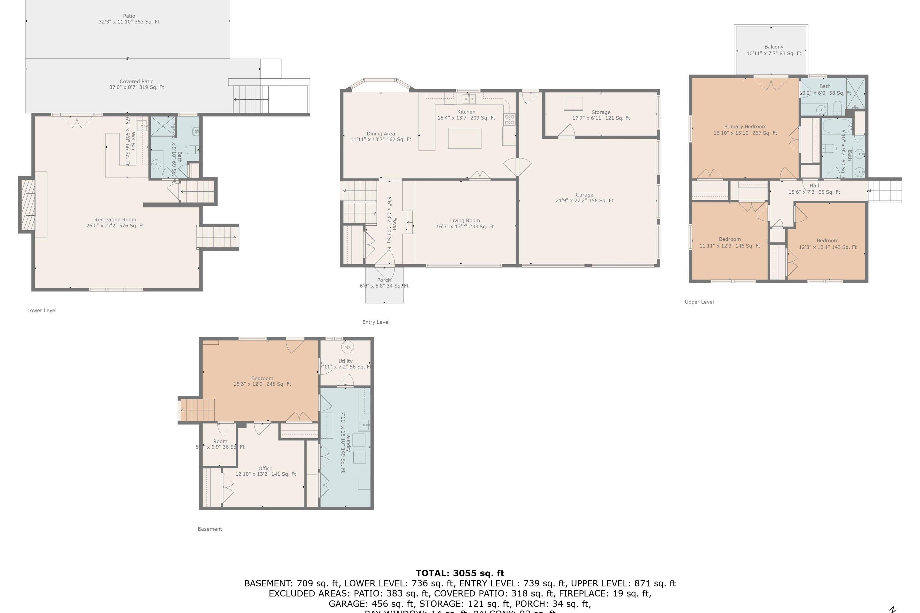 3229 Morgans Mill Road Goodview, VA 24095 - Photo 60 of 60 50-Floor Plan