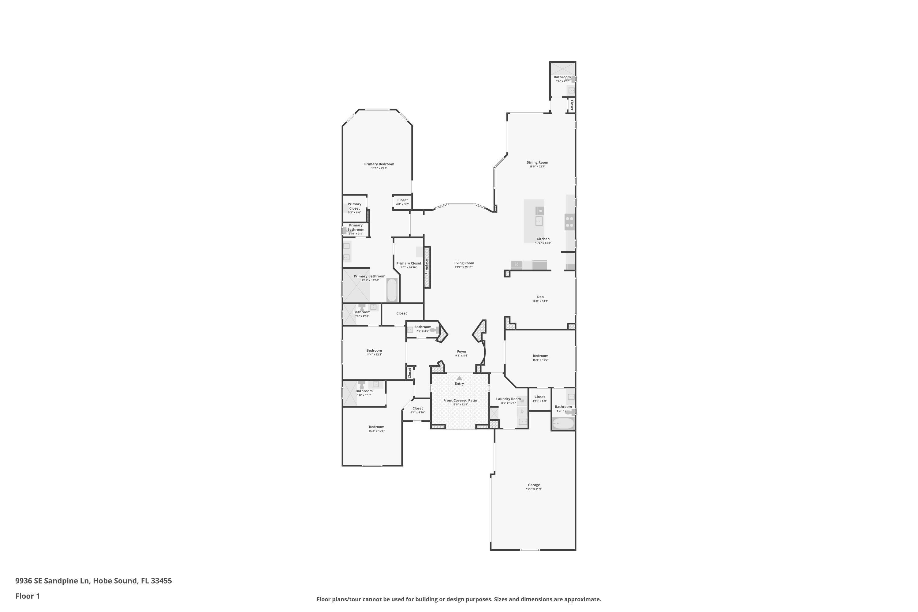 9936 Southeast Sandpine Lane Hobe Sound, FL 33455 - Photo 70 of 71 1-floor-1