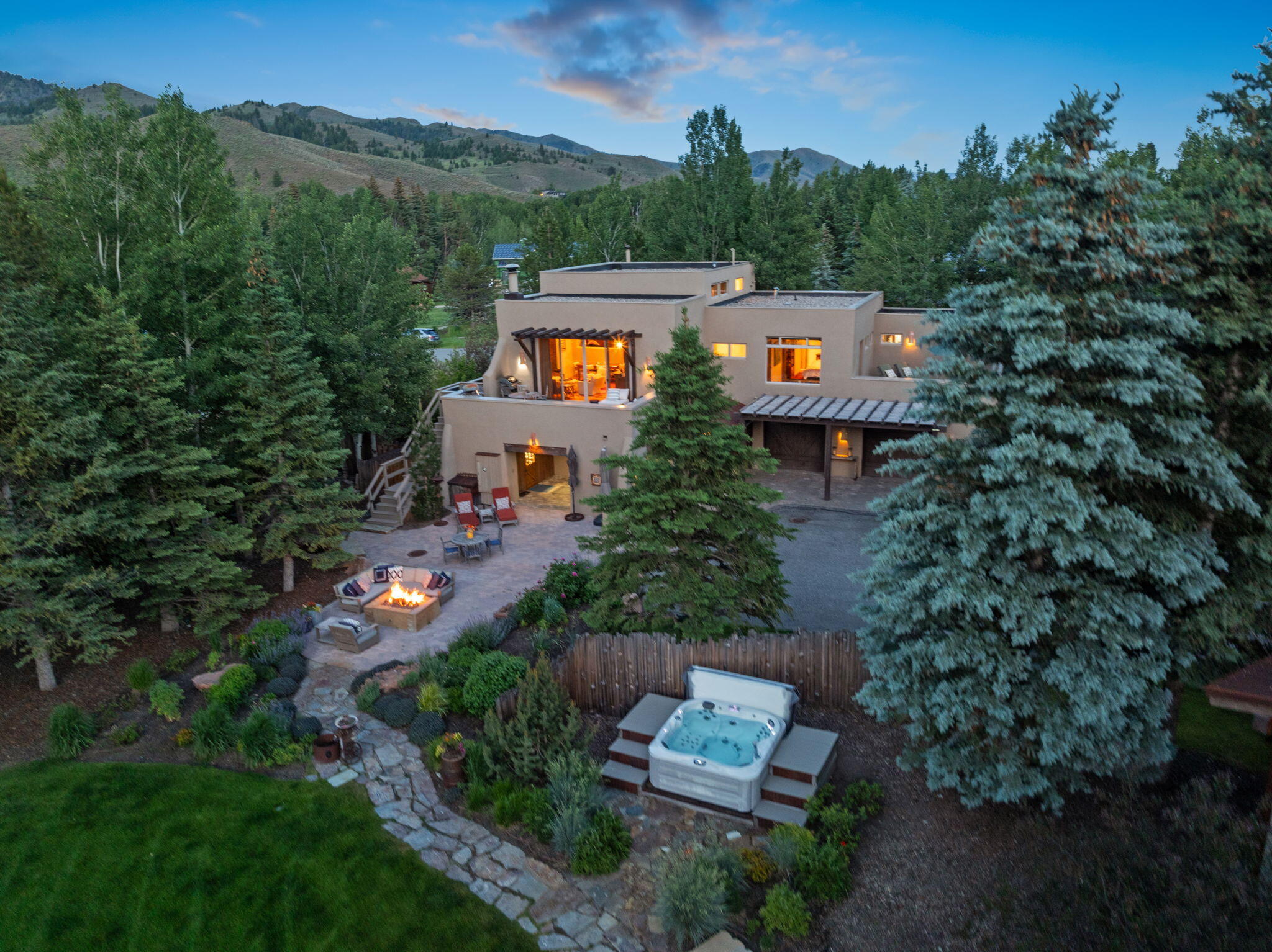 202 Chocolate Gulch Road Ketchum, ID 83340 - Photo 62 of 83 House Aerial