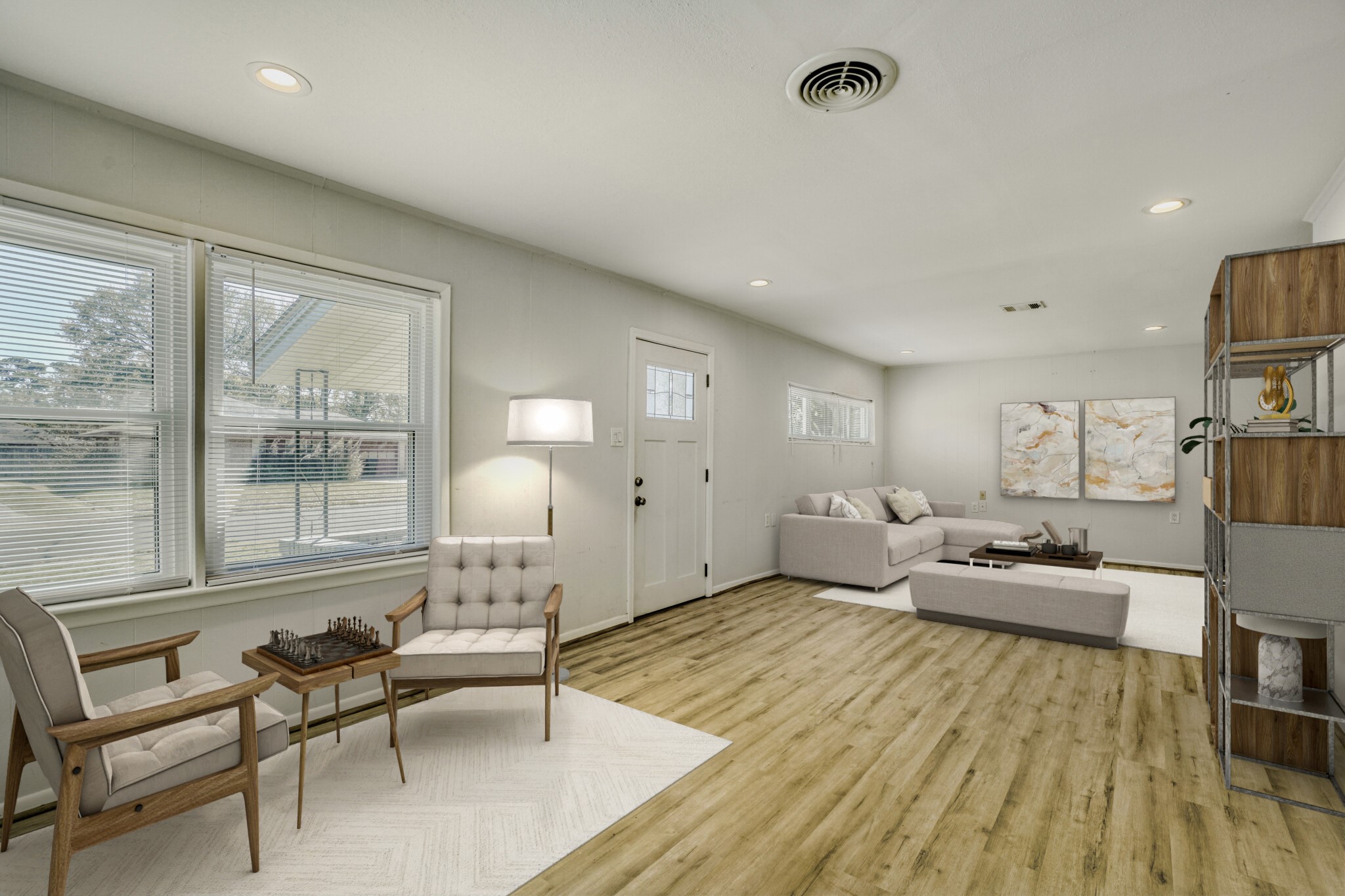 5014 Viking Drive Houston, TX 77092 - Photo 6 of 30 a living room with furniture and a table