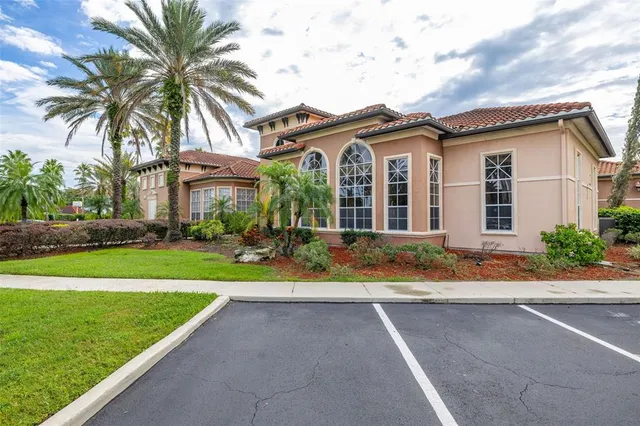 a house view with a outdoor space