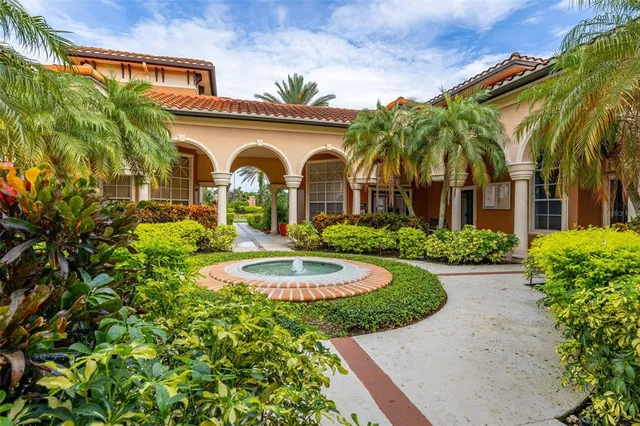 aerial view of a house