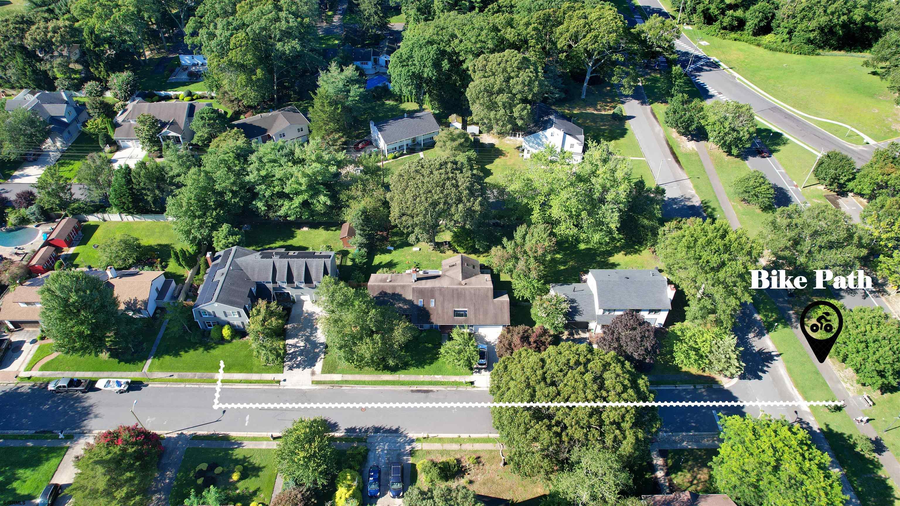 7 Woodstock Linwood, NJ 08221 - Photo 7 of 60 an aerial view of multiple house