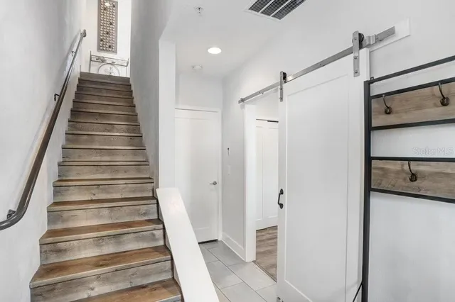 a view of an entryway