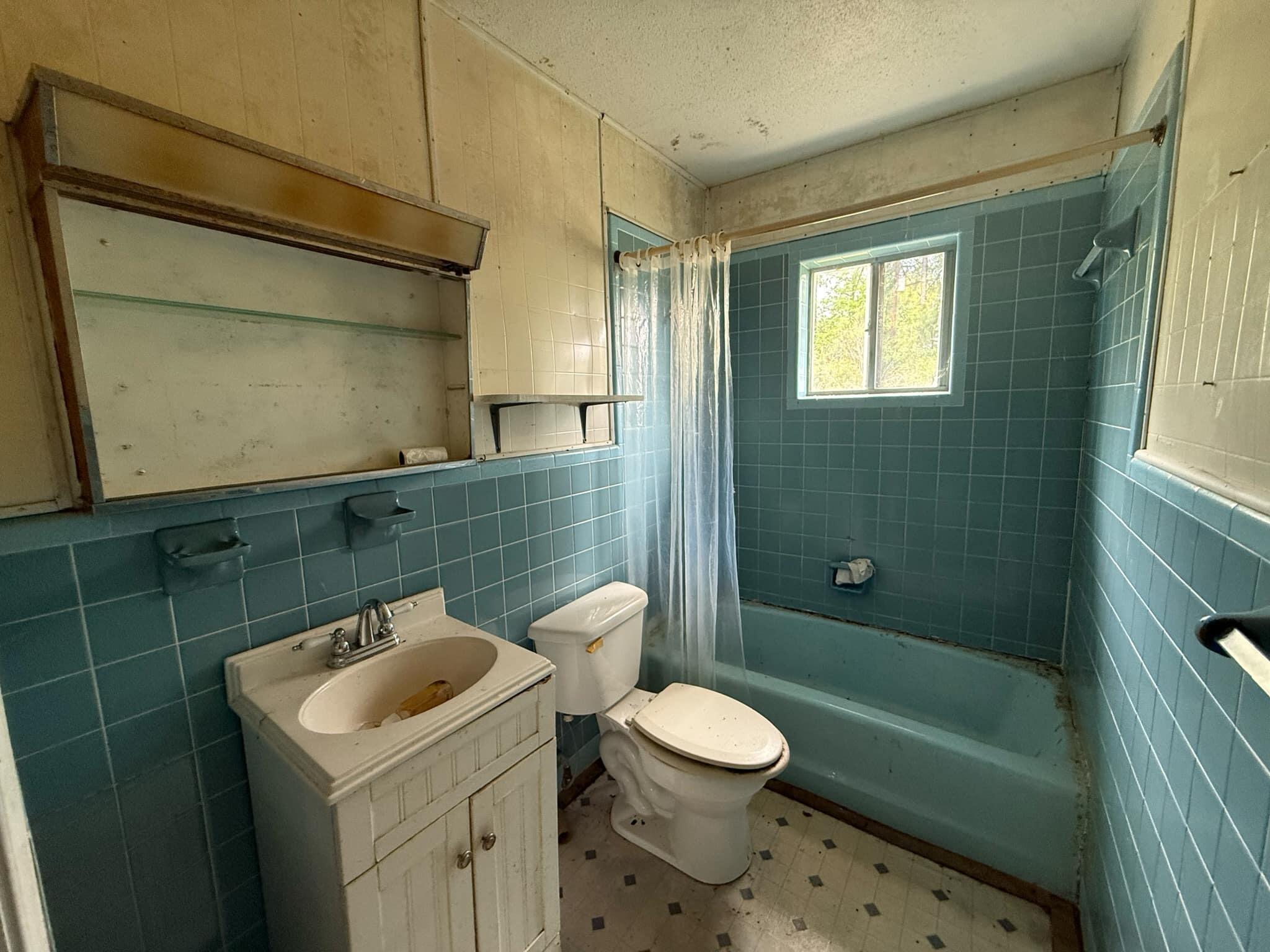 1951 Caton Road Florala, AL 36442 - Photo 30 of 34 a bathroom with a sink a toilet and shower