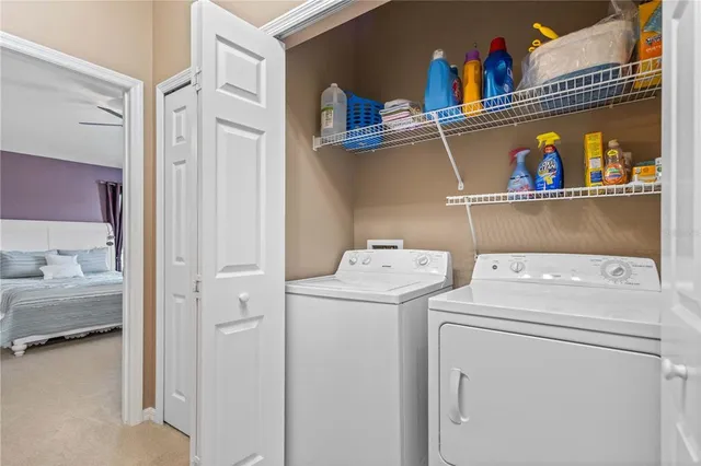 a view of storage room