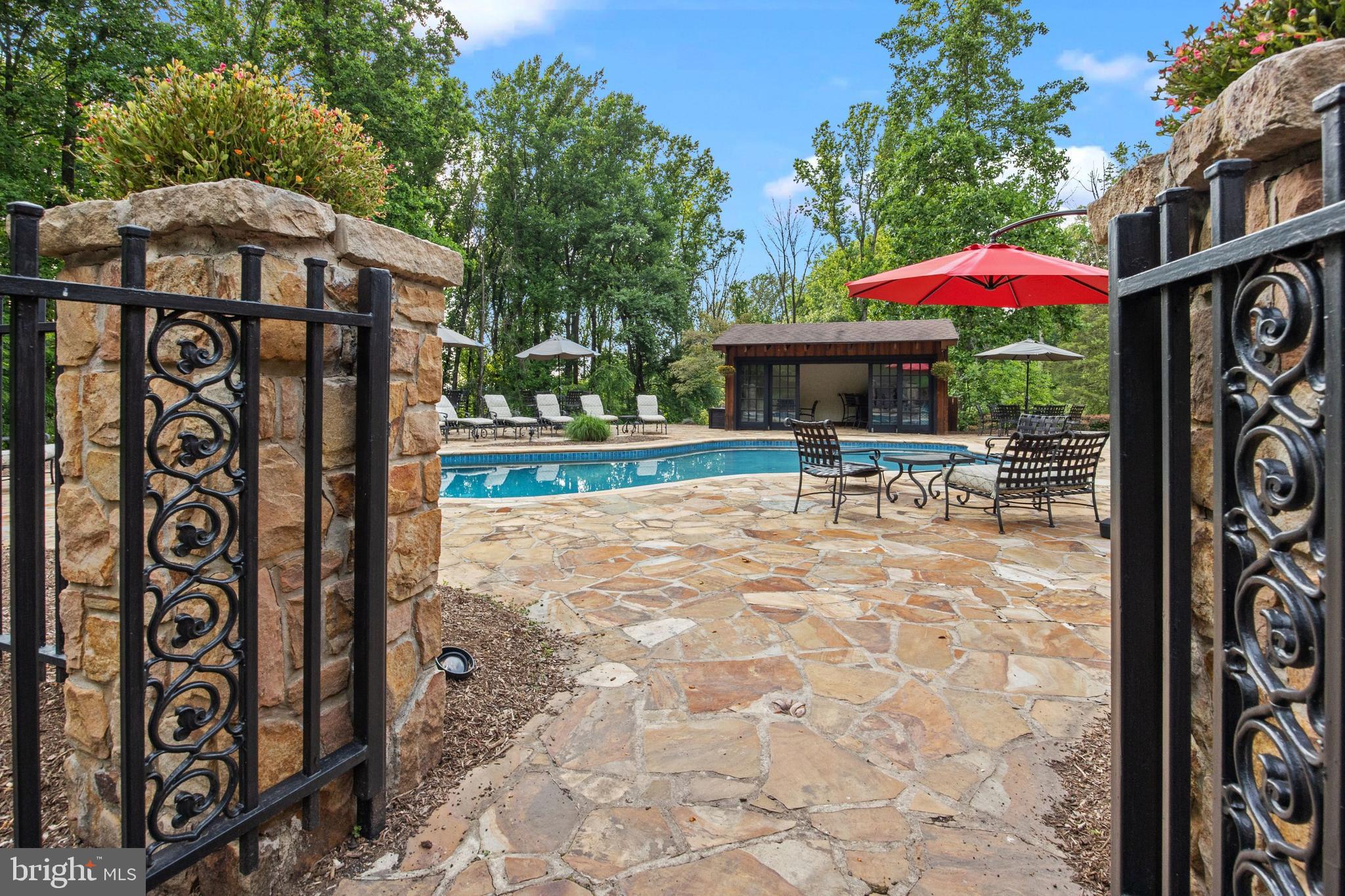 175 Pleasant Valley Road Titusville, NJ 08560 - Photo 105 of 137 Entry to Pool