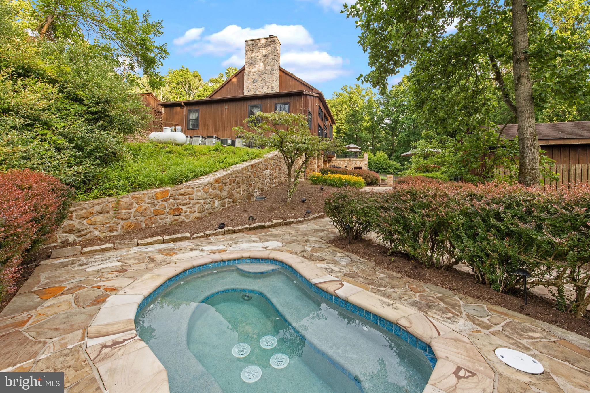 175 Pleasant Valley Road Titusville, NJ 08560 - Photo 119 of 137 View From Hot Tub to House
