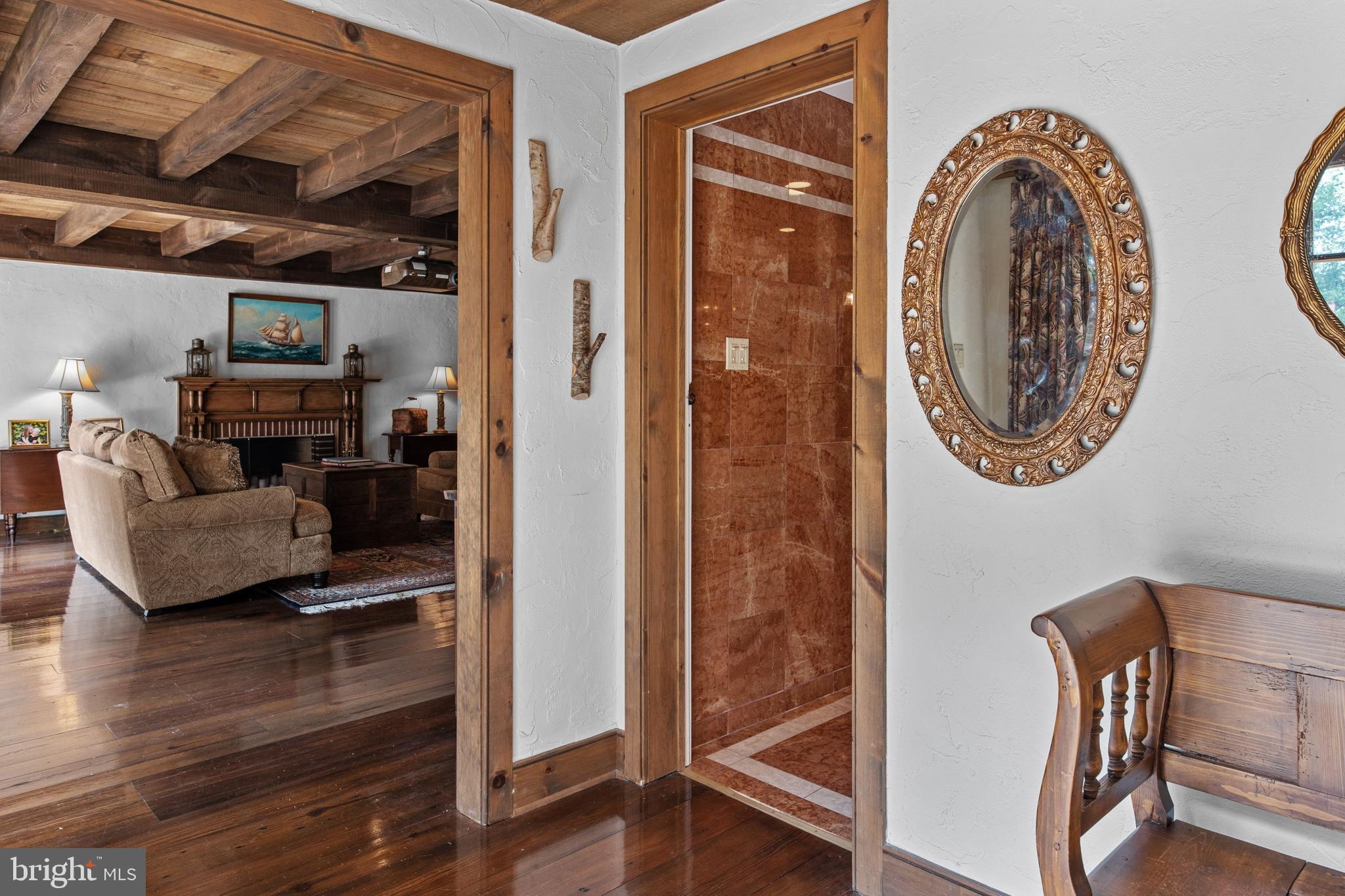 175 Pleasant Valley Road Titusville, NJ 08560 - Photo 59 of 137 Entry to Ground Level Family Room