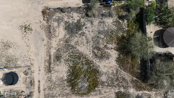 a view of a wooden door