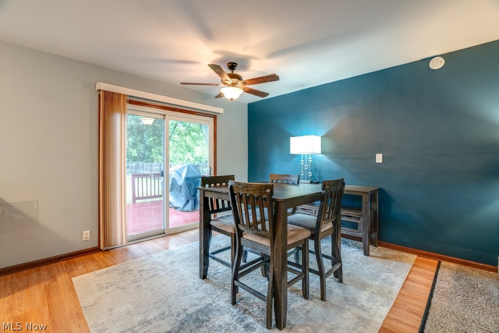 2485 Graham Road Stow, OH 44224 - Photo 9 of 25 Dining room with slider out to deck