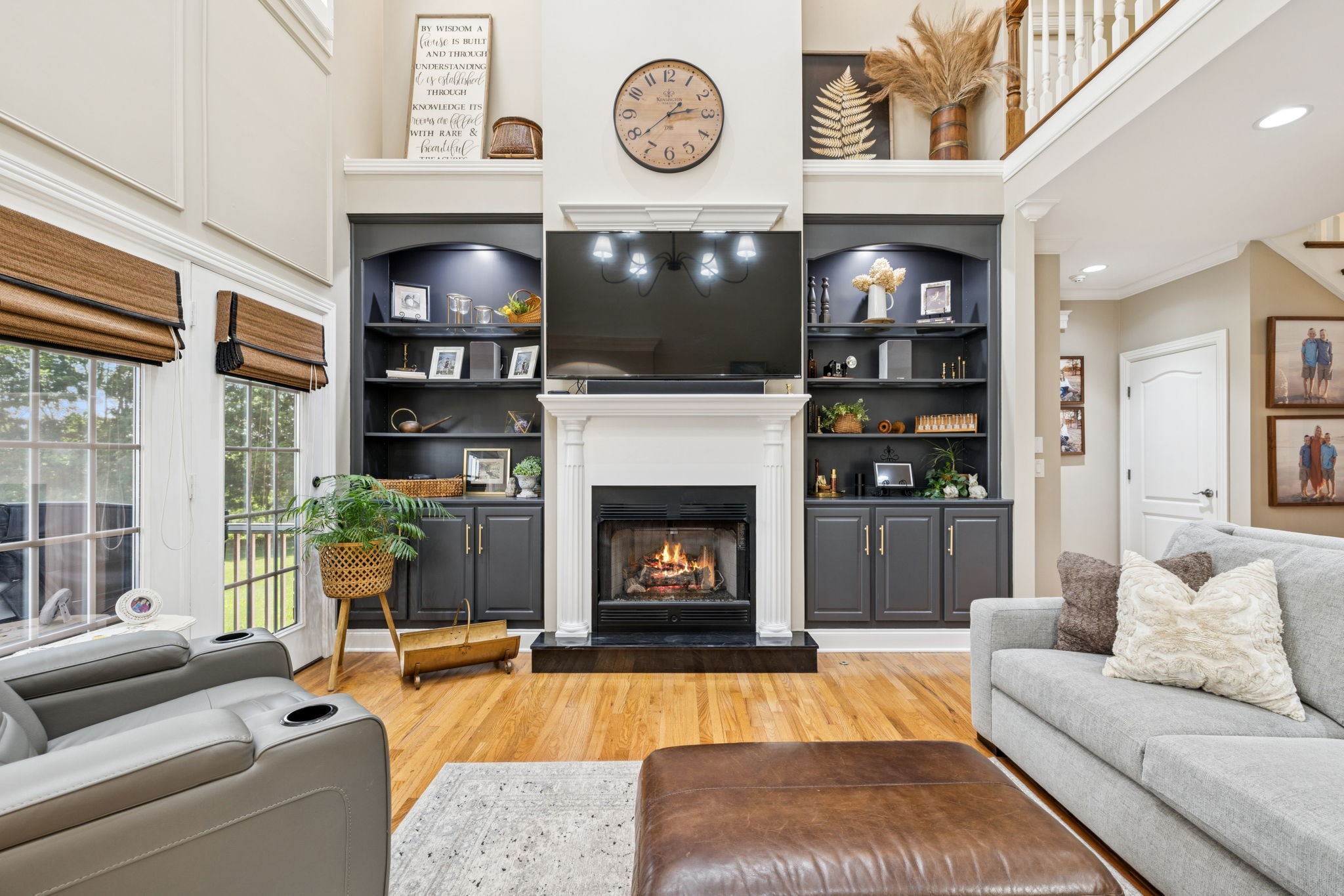 3056 Southeast Tater Peeler Road Lebanon, TN 37090 - Photo 29 of 100 a living room with furniture and a fireplace