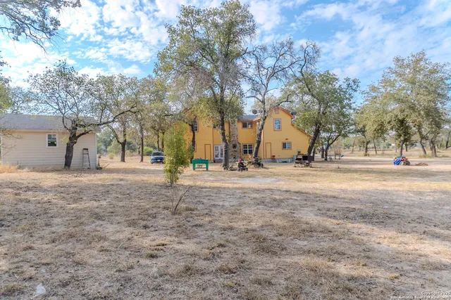 a view of road with covered with trees