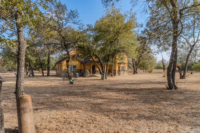 a view of road with trees