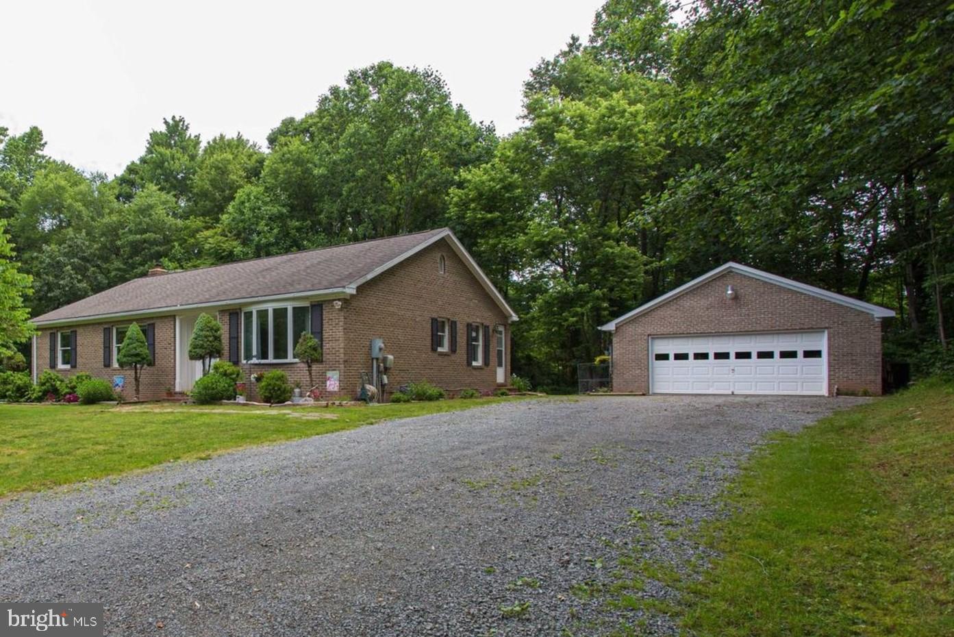 6800 Token Valley Road Manassas, VA 20112 - Photo 1 of 49 All Brick Rambler and Oversize Garage - 1.76 Acres